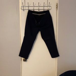 Navy Worthington ankle pants size 12
